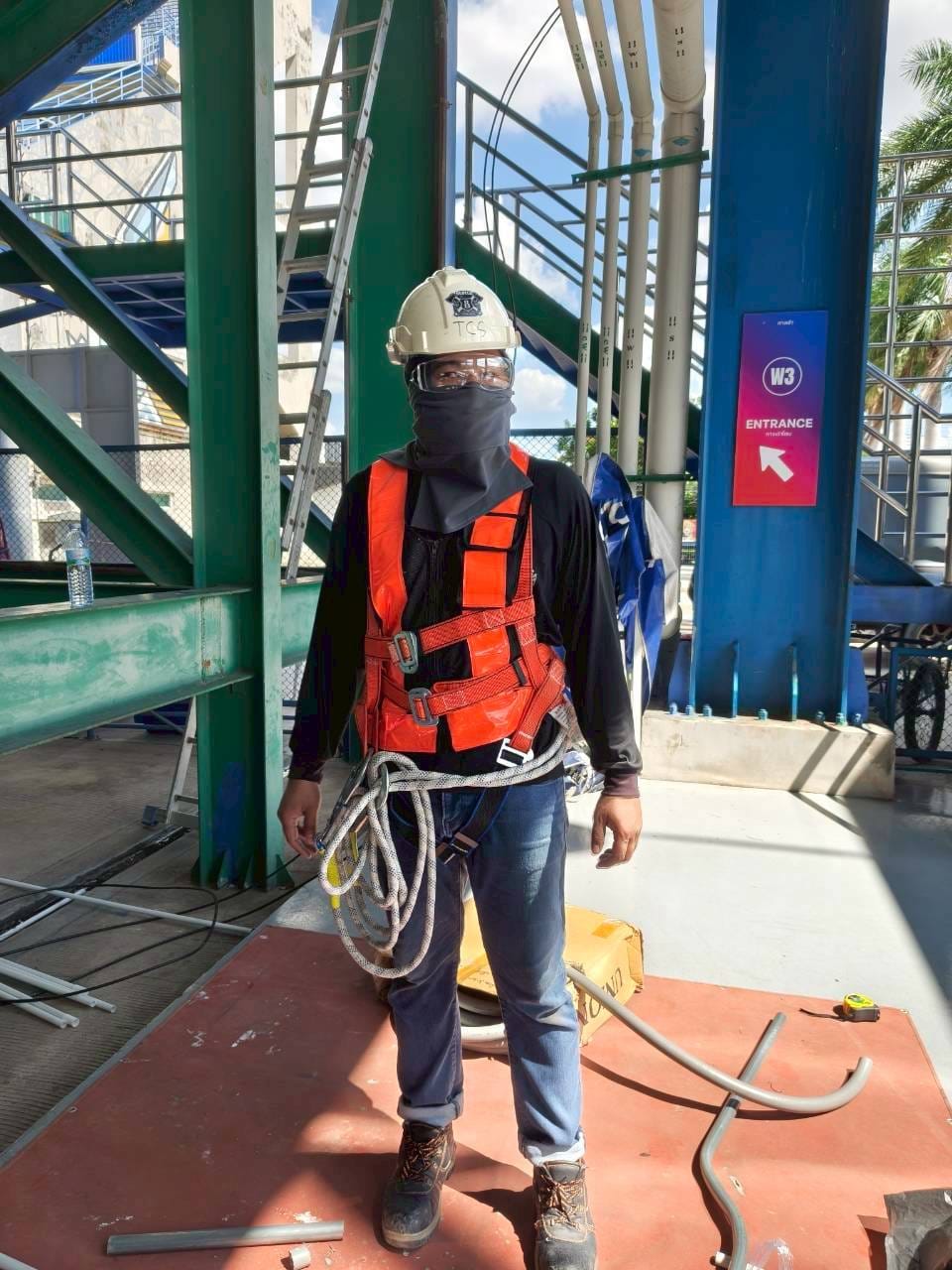 เดินสายไฟเบอร์ สนามฟุตบอลบางกอกกล๊าส — ปทุมธานี ภาพที่ 10
