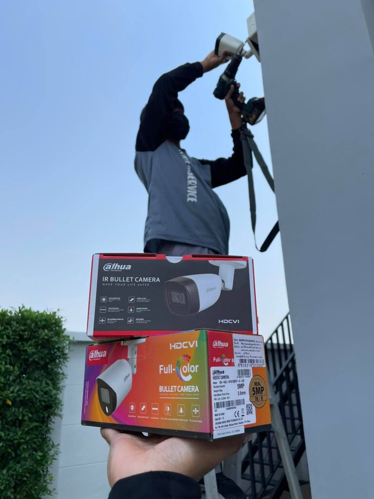 กล้องวงจรปิด 5 ล้านพิกเซล ต่างจาก 2 ล้านยังไง? คุ้มกับส่วนต่างไหม – ภาพหน้างานจริง 4