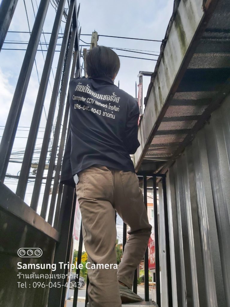 กล้องวงจรปิด Dahua ดีไหม? จุดเด่น รุ่นที่นิยม และเหมาะกับงานแบบไหน – ภาพหน้างานจริง 2