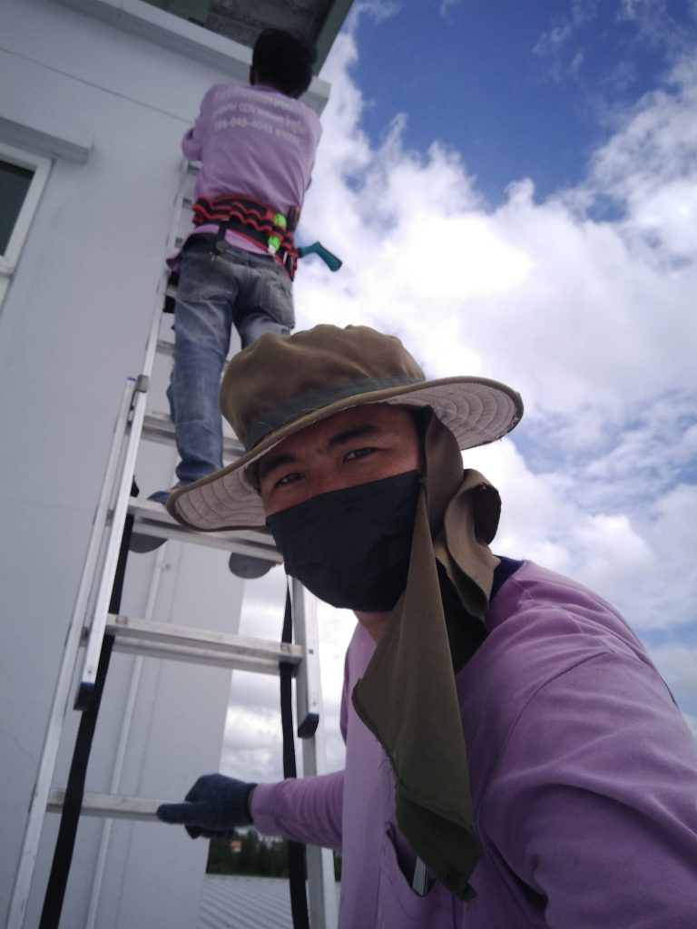 ระบบ Fire Alarm โรงงาน ประกอบด้วยอะไรบ้าง? ตู้ควบคุม อุปกรณ์ตรวจจับ และไฟฉุกเฉิน – ภาพหน้างานจริง 3